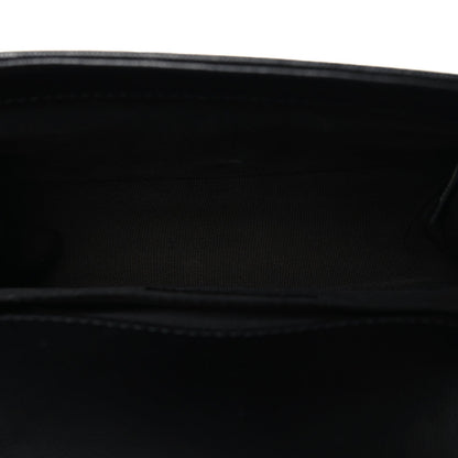 Caviar Quilted Small Boy Flap Black