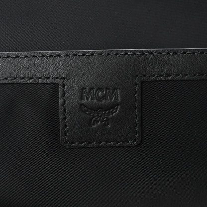 Cubic Monogram Medium Backpack Black Yellow