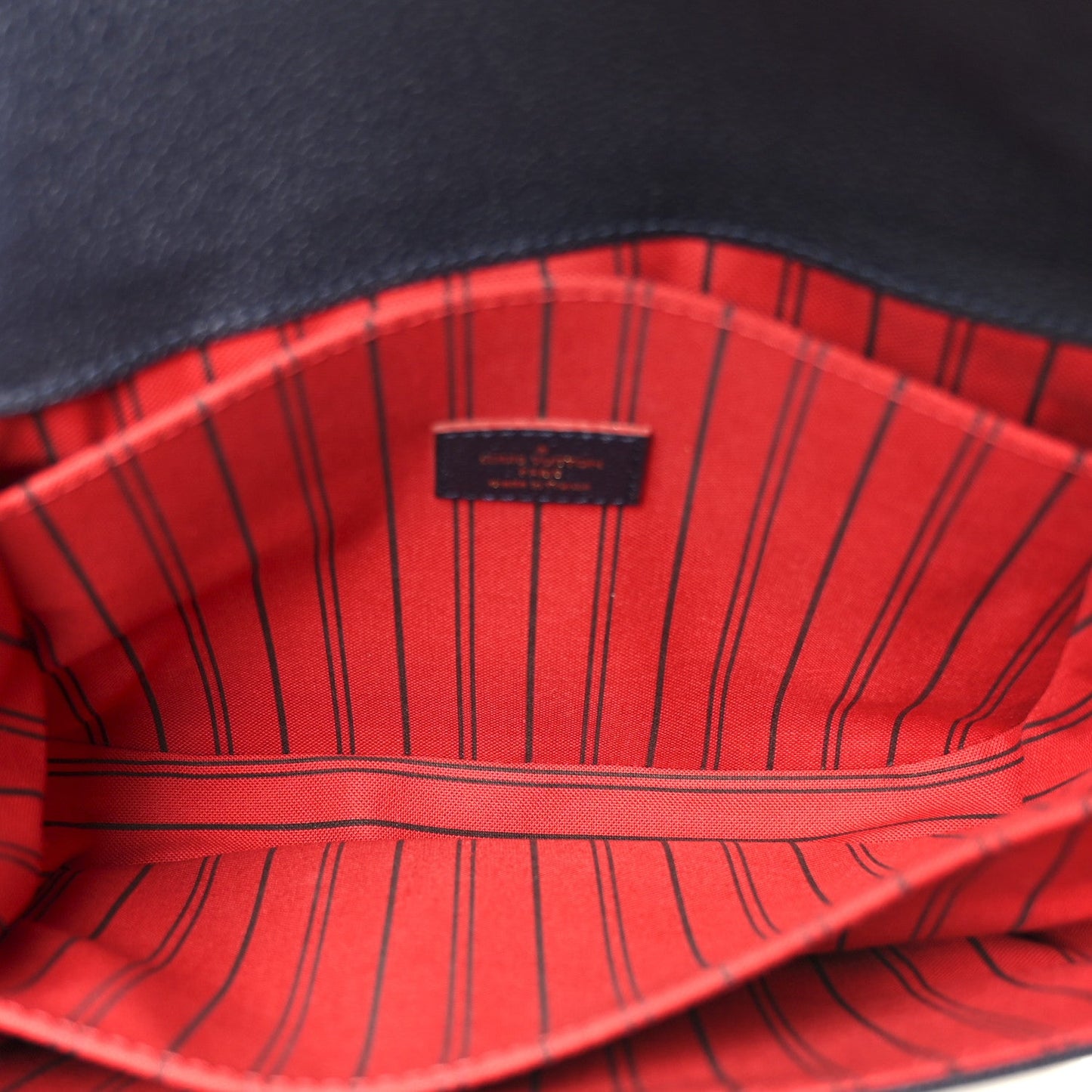 Empreinte Pochette Metis Marine Rouge