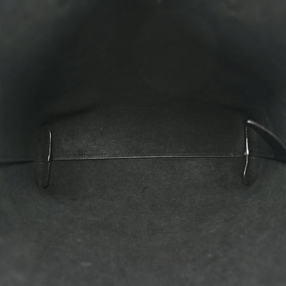 Calfskin Toy Shopping Tote Black