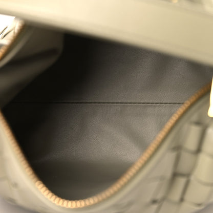 Calfskin Nappa Intrecciato Mini Wallace Travertine