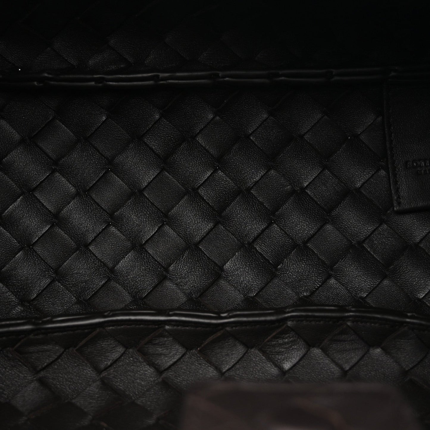 Nappa Intrecciato Small Campana Shoulder Bag Fondant