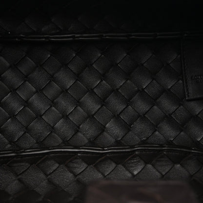 Nappa Intrecciato Small Campana Shoulder Bag Fondant