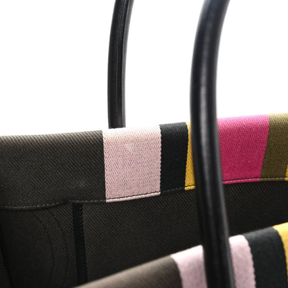 Canvas Striped Medium Phantom Luggage Multicolor