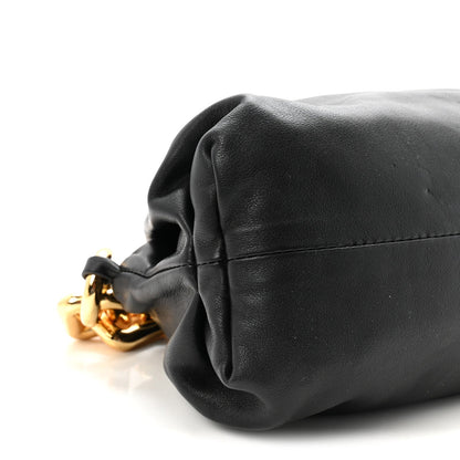 Calfskin The Pouch Chain Black