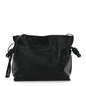 Nappa Medium Flamenco Knot Bag Black