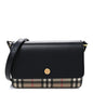 Calfskin Vintage Check New Hampshire Bag Black