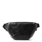 Calfskin GG Tennis Embossed Belt Bag Black