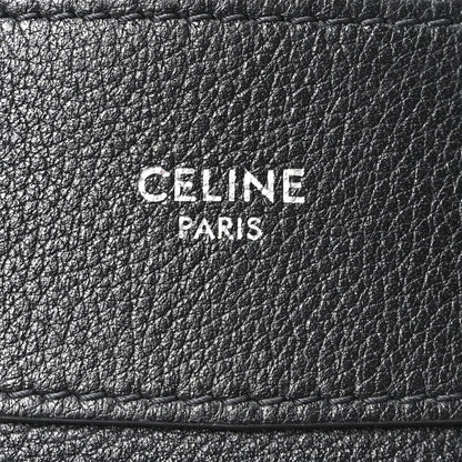 Supple Calfskin Large Romy Shoulder Bag Black