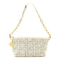 Tweed Cannage DiorStar Hobo Bag White Gold