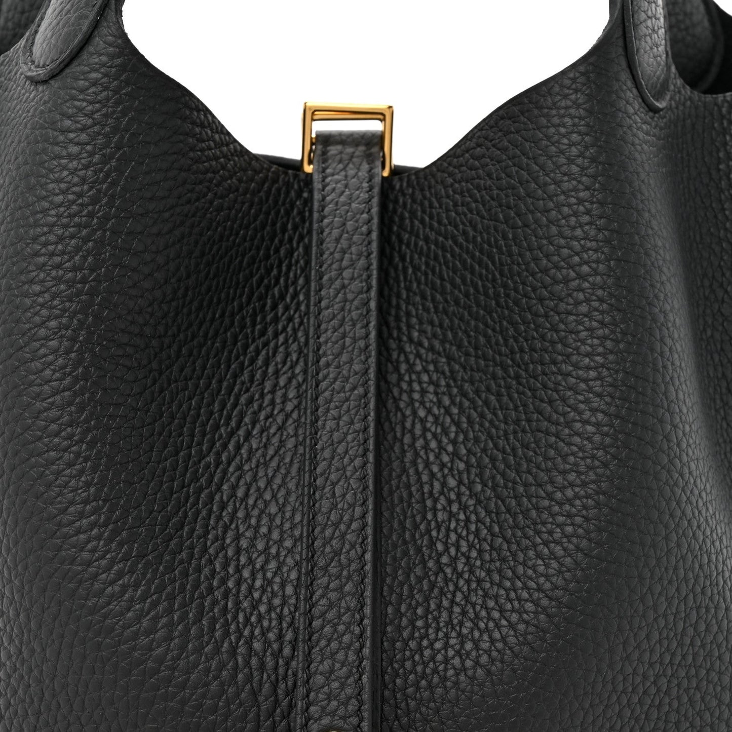 Taurillon Clemence Picotin Lock 22 MM Black