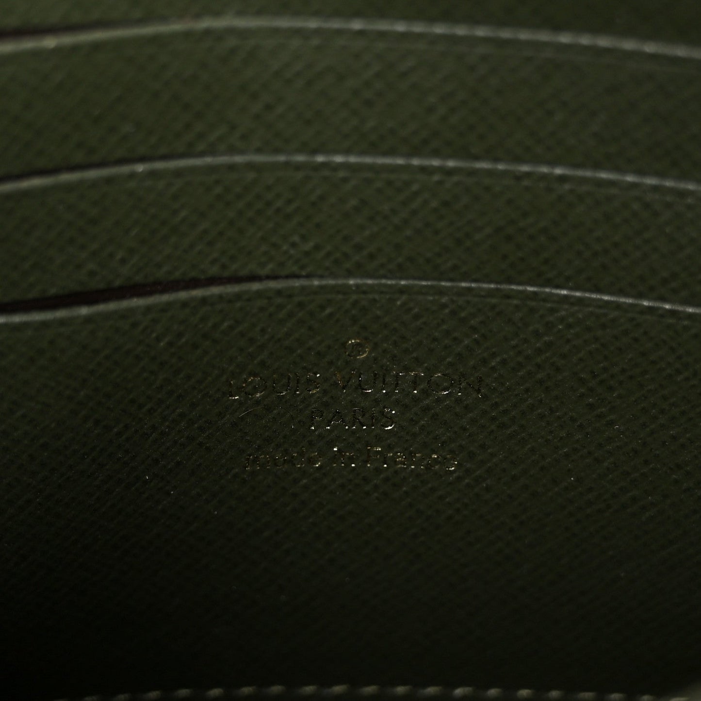 Monogram Felicie Strap & Go Kaki