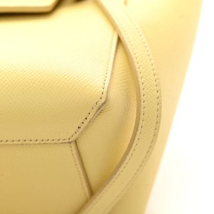 Grained Calfskin Nano Belt Bag Bergamote