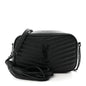 Grain De Poudre Matelasse Monochrome Monogram Mini Lou Camera Bag Black