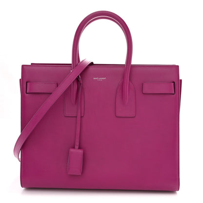 Calfskin Small Sac De Jour Electric Pink