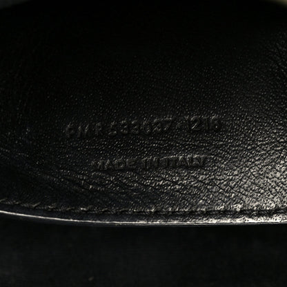 Crinkled Lambskin Matelasse Monogram Baby Niki Chain Satchel Seawood