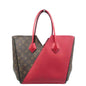 LOUIS VUITTON Kimono MM Monogram Canvas Shoulder Bag Red