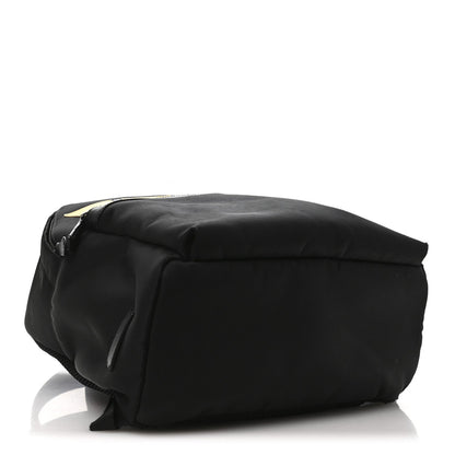 Nylon Vitello Elite Monster Eyes Rounded Backpack Black Yellow