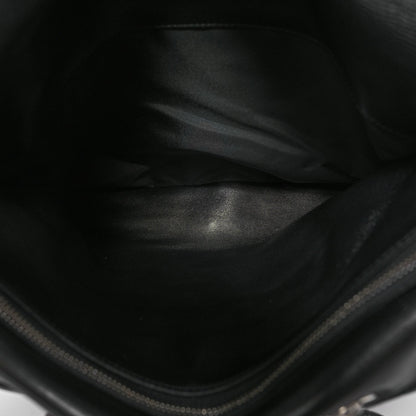 Lambskin Cannage Medium Granville Tote Black