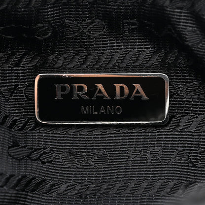 Tessuto Nylon Saffiano Mini Re-Edition 2005 Bag Black
