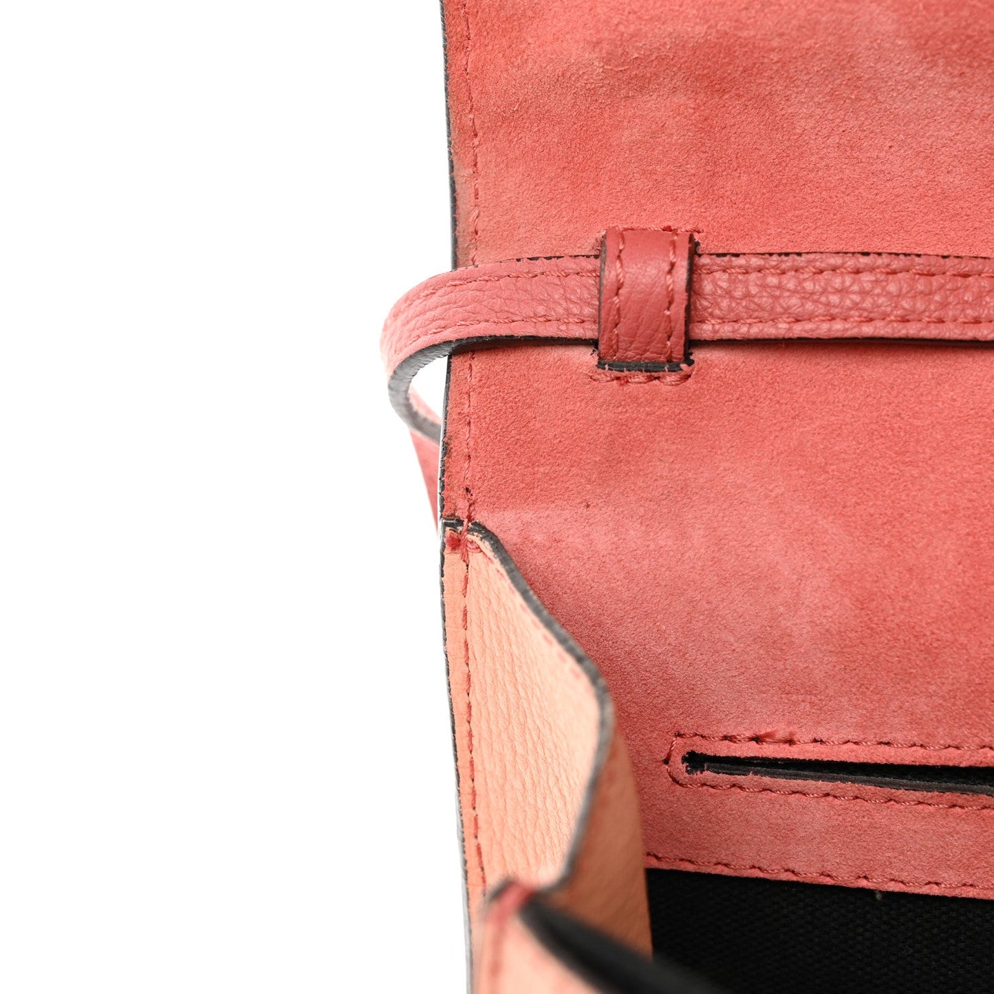Derby Calfskin House Check Small Macken Crossbody Bag Copper Pink