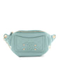 Caviar Quilted Filigree Waist Bag Light Blue