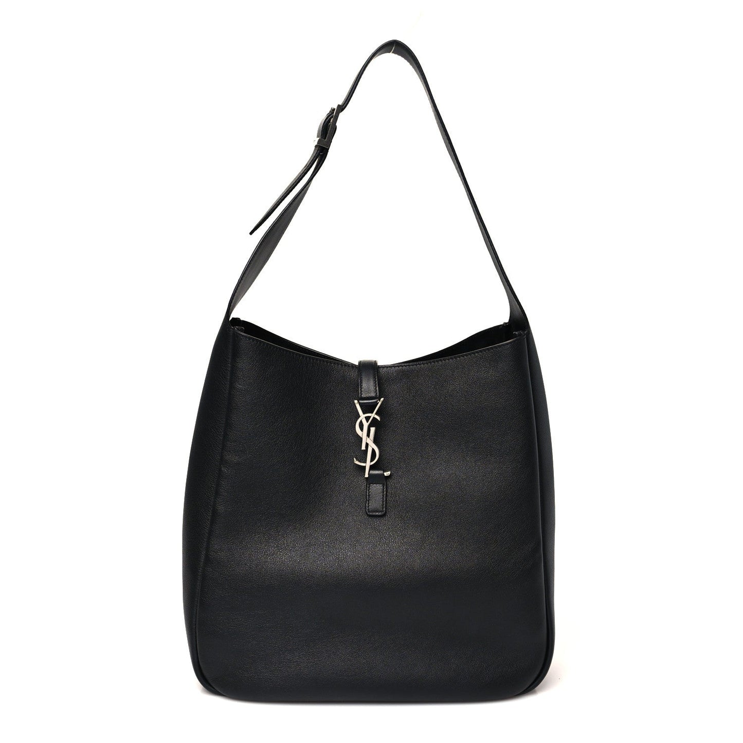 Supple Calfskin Large Le 5 A 7 Soft Hobo Black