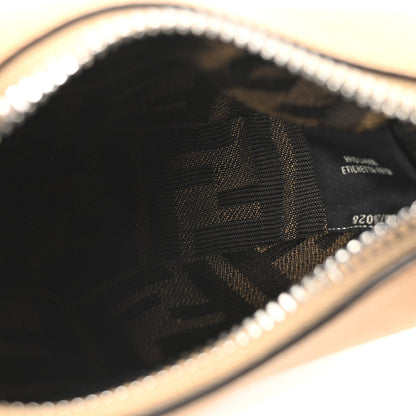 Vitello Grace Nano Fendigraphy Hobo Charm Miele Scuro