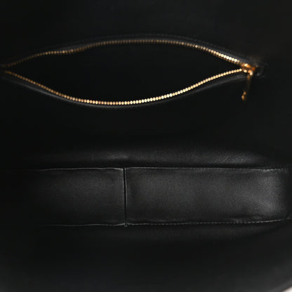 Smooth Calfskin Medium Camille 16 Soft Bag Black