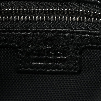 Sakai Be Green Calfskin Diagonal Stitched Small Blondie Tote  Black