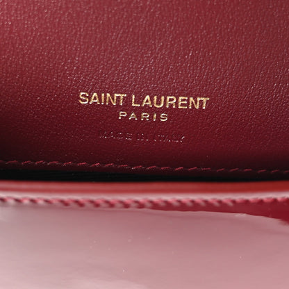 Patent Monogram Phone Holder Crossbody Chataigne