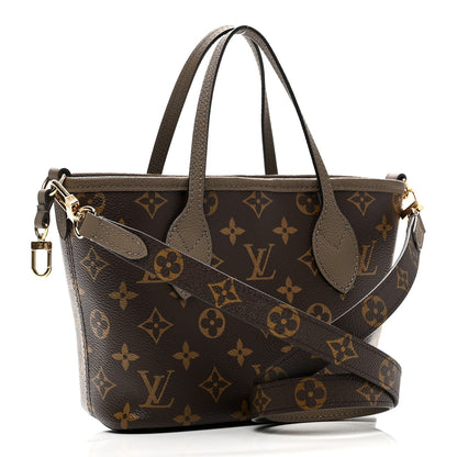 Monogram Neverfull Inside Out Bandouliere BB Dark Fango