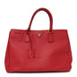 Saffiano Lux Large Tote Fuoco