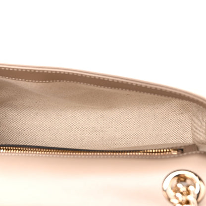 Calfskin Matelasse Small GG Marmont Shoulder Bag Porcelain Rose