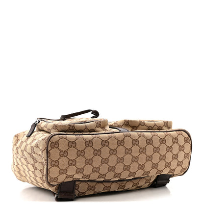 Monogram Backpack Dark Brown