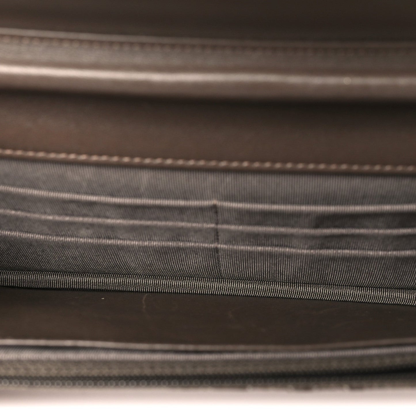Snakeskin Wallet On Chain WOC Brown Silver