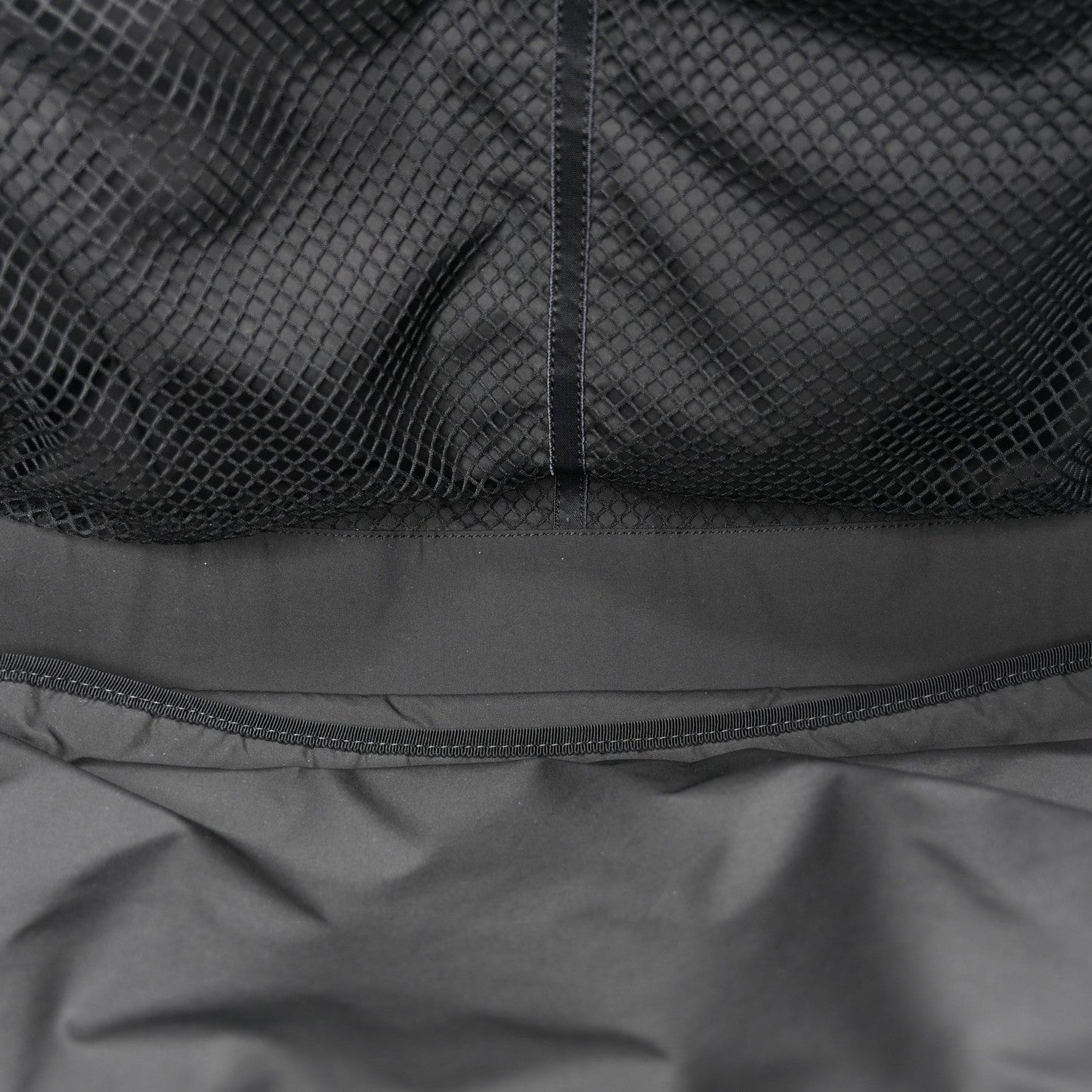 Shiny Grained Calfskin Quilted Travel Bowling Bag Black