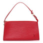 Epi Pochette Accessories 24 Castillan Red