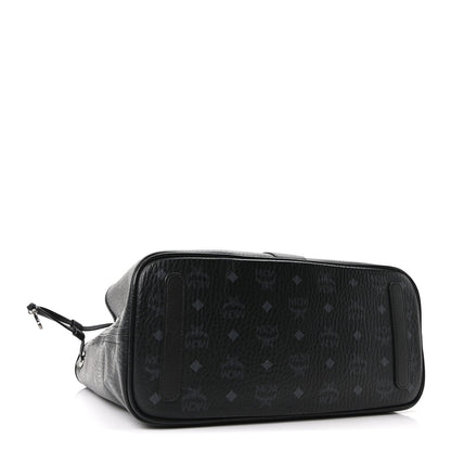 Visetos Medium Liz Reversible Shopper Tote Black
