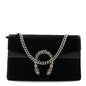 Velvet Super Mini Dionysus Shoulder Bag Black