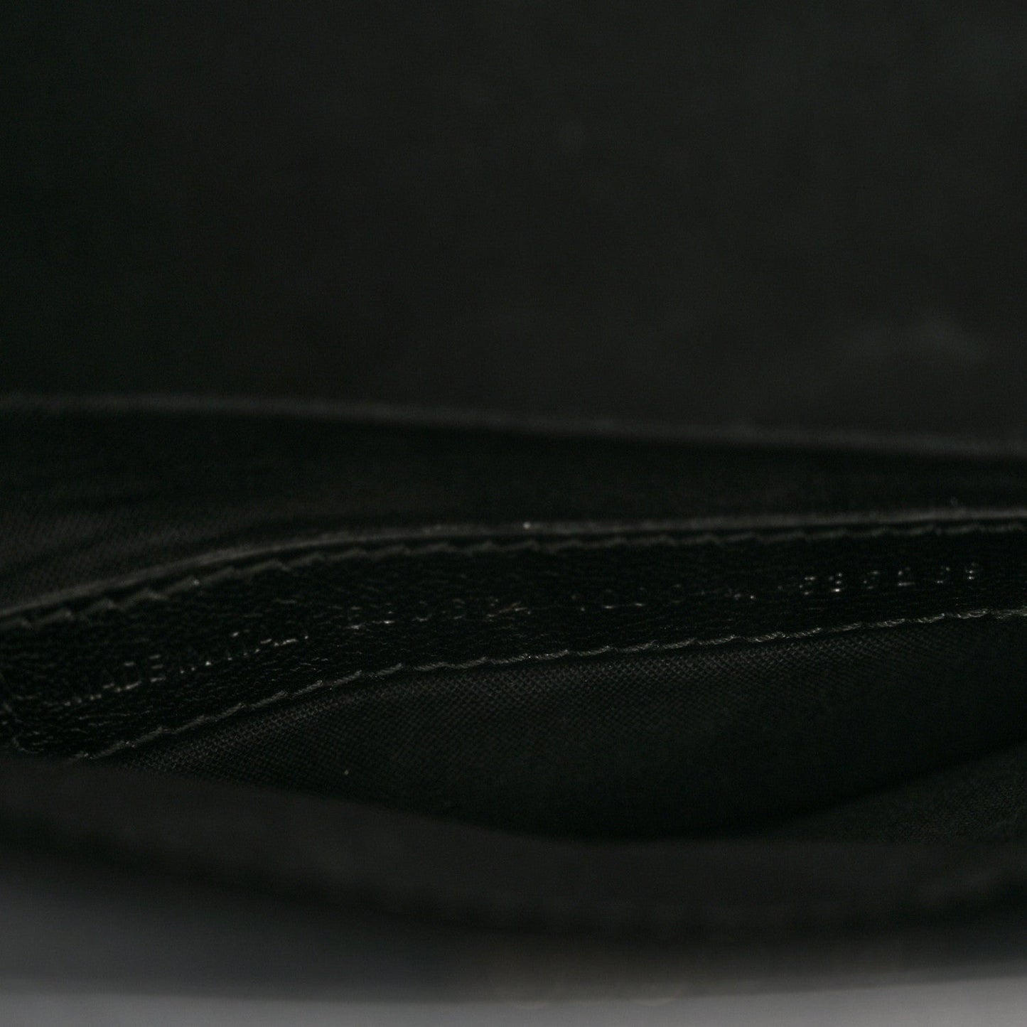 Calfskin Crocodile Embossed Medium Sharp Tote Black