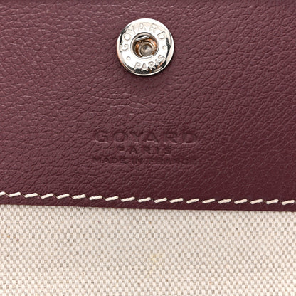 Goyardine Boheme Hobo Burgundy