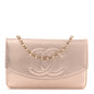 Metallic Caviar Timeless CC Wallet On Chain WOC Copper