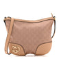 Metallic Monogram Small Lovely Heart Messenger Pink