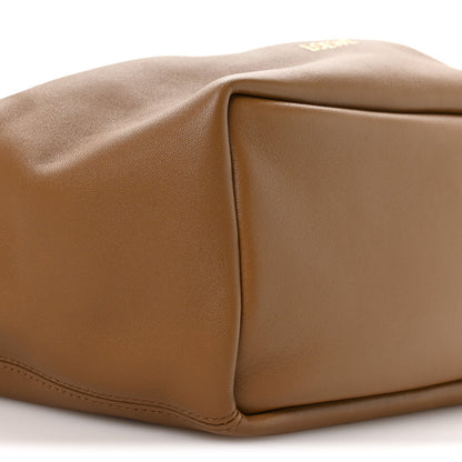 Nappa Small Squeeze Bag Oak