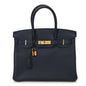 Togo Birkin 30 Bleu Nuit