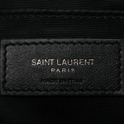 Calfskin Matelasse Monogram Monochrome Lou Camera Bag Black