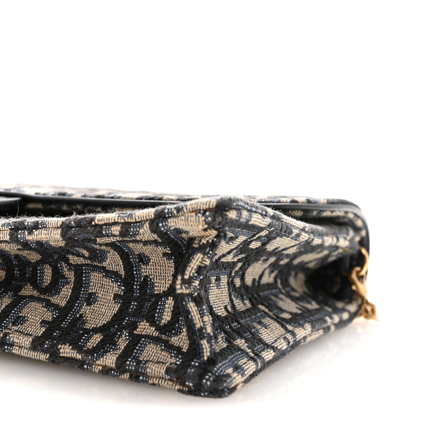 Oblique Saddle Chain Pouch Blue