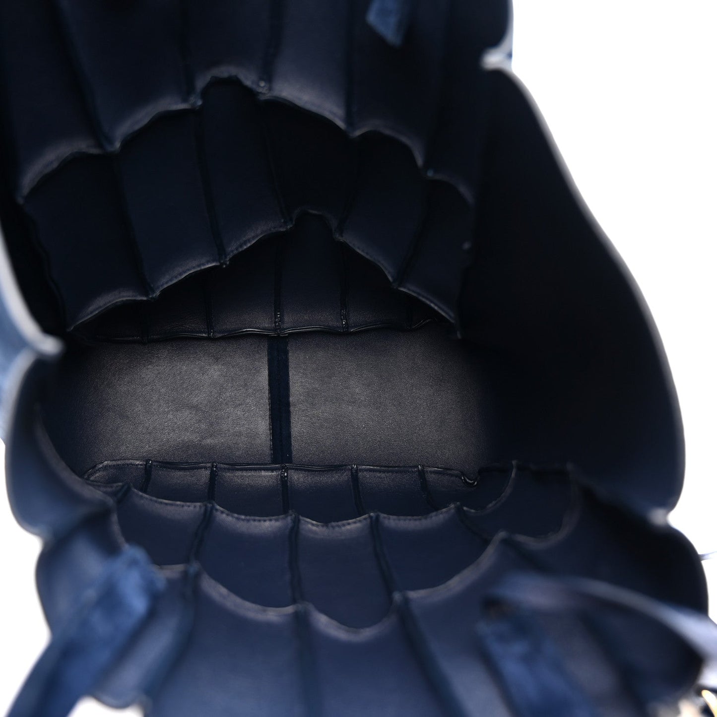 Suede Calfskin Kidskin Zoe Tote Midnight