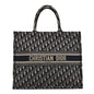 Oblique Large Book Tote Blue Multicolor